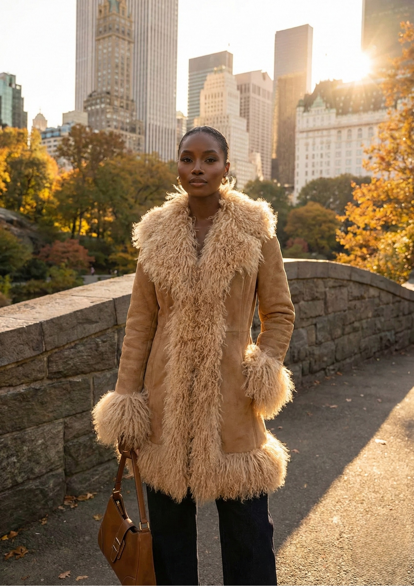 Women’s Double-Breasted Long Coat – Vintage-Inspired Autumn/Winter Outerwear