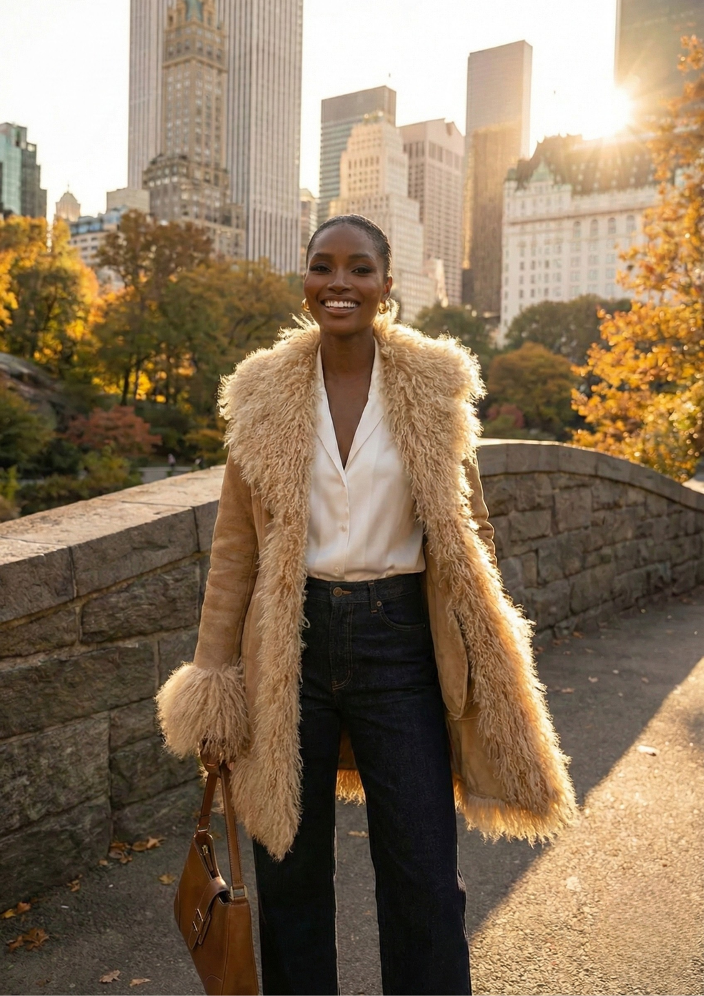 Women’s Double-Breasted Long Coat – Vintage-Inspired Autumn/Winter Outerwear