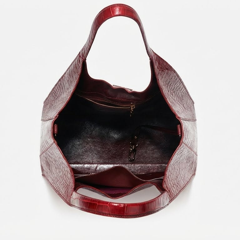 Genuine Leather Business Tote Bag – Structured Professional Handbag