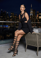 Women’s Open Toe Knee-High Stiletto Boots – Sexy Gladiator Heels