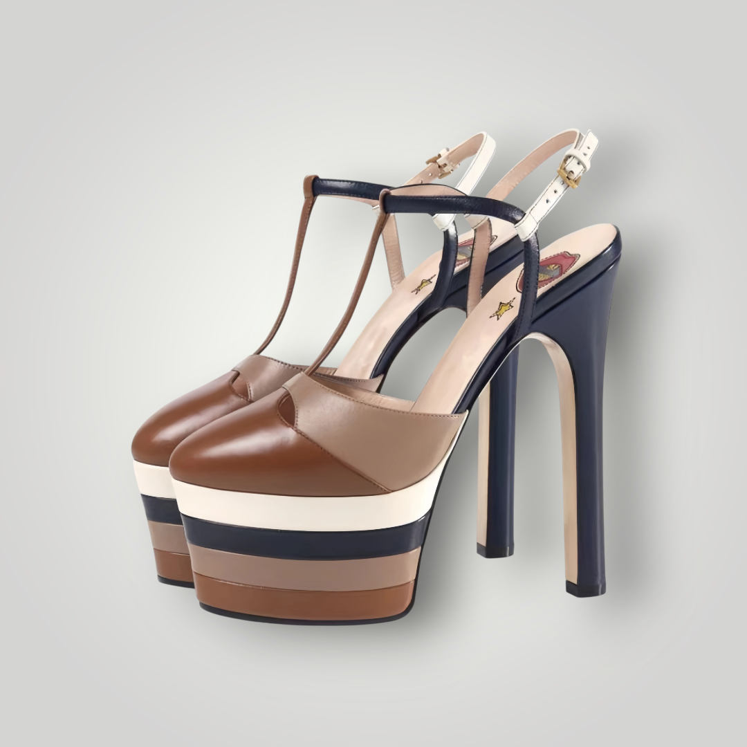 Women’s Gladiator High Heel Sandals – Platform Stiletto Party Shoes