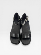 Women’s Extreme Platform High Heel Sandals – 14cm Square Heel Statement Shoes