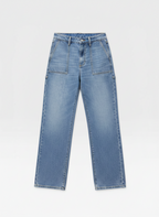 Women’s Straight Leg Jeans – Mid Rise Stretch Denim | Everyday Casual Essential
