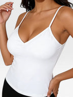 Minimalist Knit Camisole Top – Sleek Fit Evening Cami