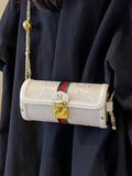 Patchwork Barrel Shoulder & Crossbody Bag